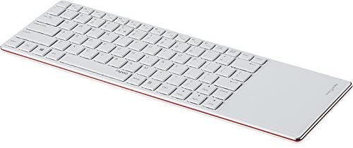 Tec Mini Slim C/Touchpad BT 3.0 Blanco/Rojo Rapoo