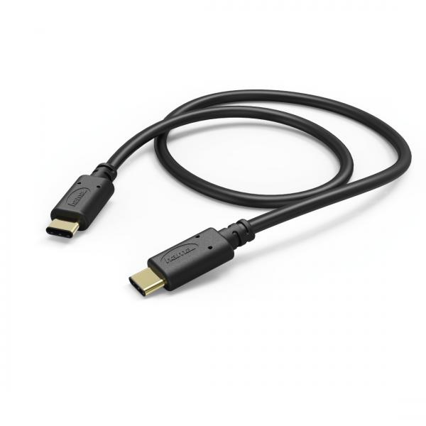 Cable USB Type-C M a Type-C M 1.4m 3A Rápido Hama