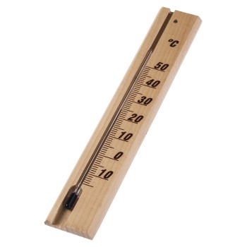 Termometro Int Analogico Madera 20cm 00186401 Hama