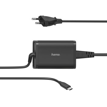 Cargador universal portatil Tipo-C, de 5-20V/65W Hama