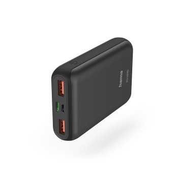 PowerBank 10000mAh 2xUSB + 1xUSB-C PD QC Hama
