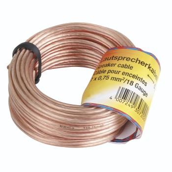 Cable Audio OFC 2x0.75mm 10m Hama