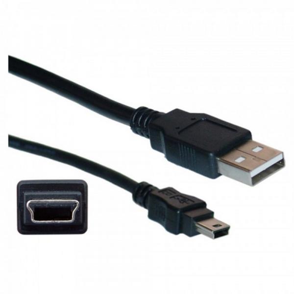 Cab. USB A M @ Mini USB 5p, V2.0, 1.5m Hamann