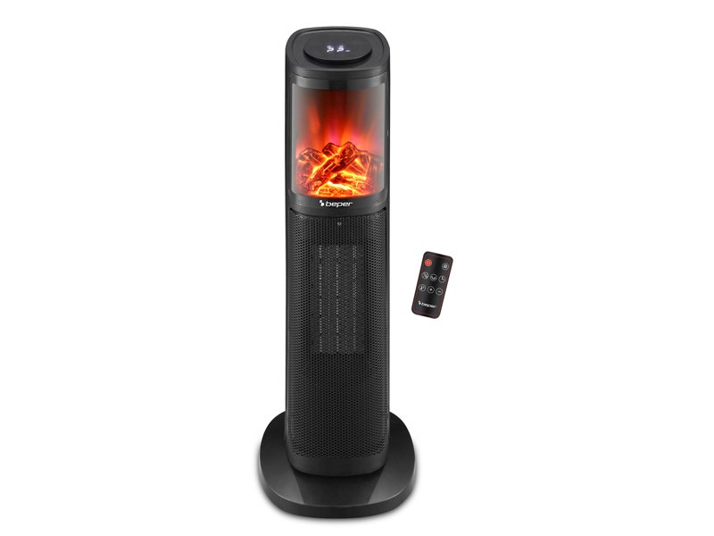 Termoventilador Ceramico Torre 2000w LED Beper