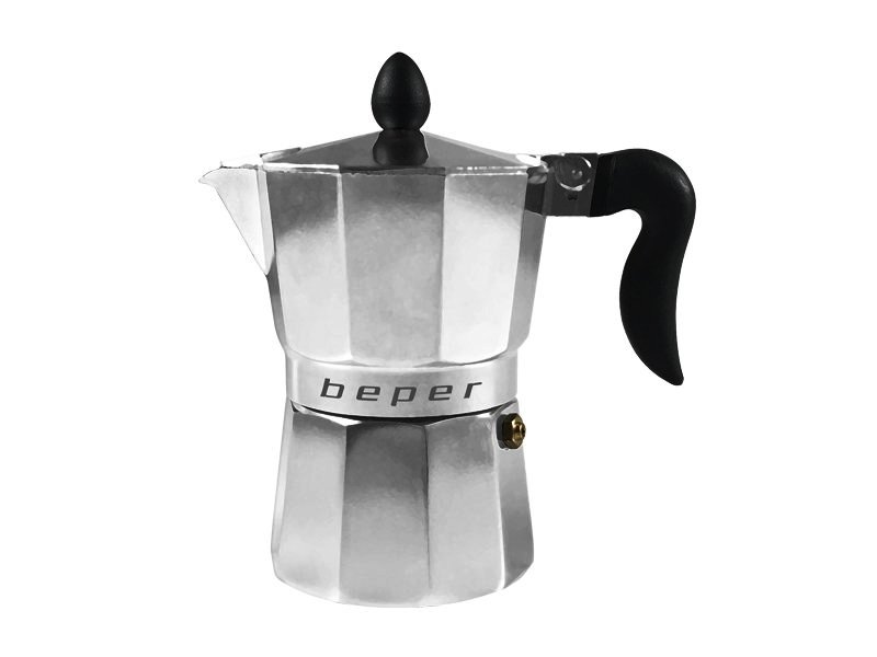 Cafetera Italiana Aluminio 1 Taza Beper