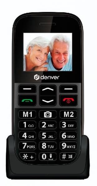 Tel Movil 4G Personas Mayores BAS-18600L Denver