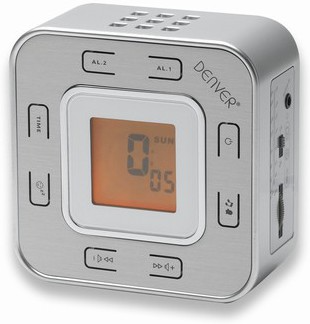 Despertador AM/FM Doble Alarma Denver