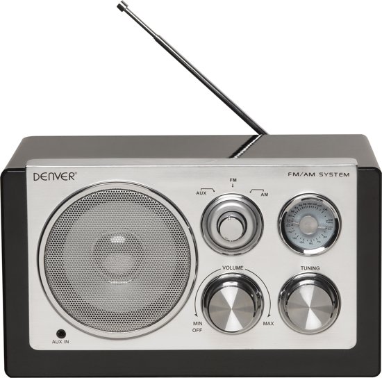 Radio Retro FM AC/DC TR-61 Black  Denver