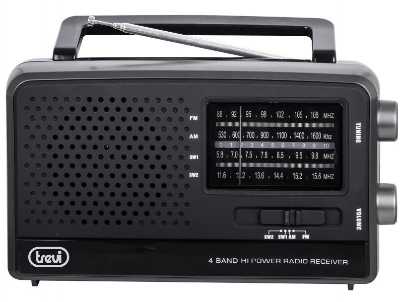 Radio Multi-Banda AC/DC Negro Trevi