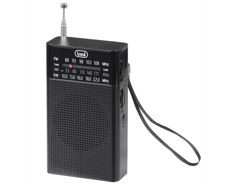 Radio AM/FM/SW Mini Negro Trevi